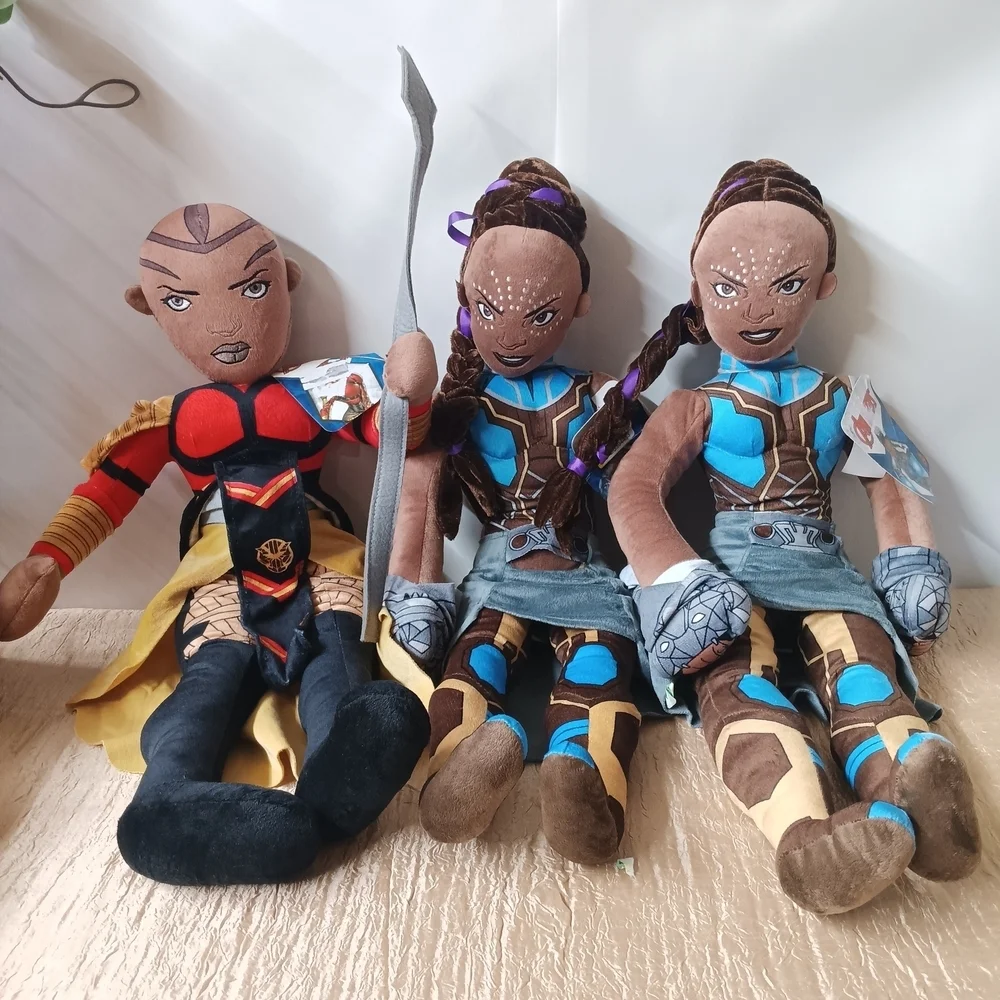 Marvel Warrior Plush Trio - Red, Blue, Brown